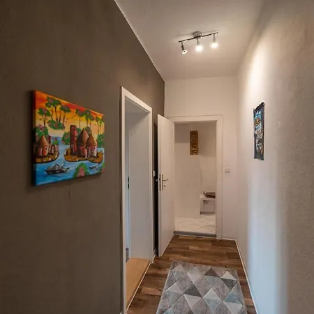 2 Bedroom 65qm - Kitchen - Central - Netflix Apartment Magdeburg